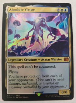 Absolute Virtue #0212 FOIL Mythic MTG Magic the Gathering Final Fantasy NM - Image 1