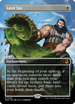 Land Tax (Anime Borderless) - 66 / English / Near Mint MTG - Image 1