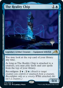 Foil - The Reality Chip - 74 / NM / English MTG - Image 1