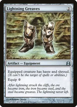 Lightning Greaves - 253 / English / Moderately Played MTG - Image 1