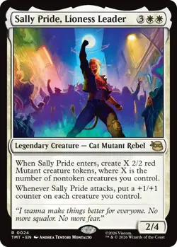Sally Pride, Lioness Leader - 24 / English / Near Mint MTG - Image 1