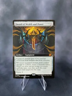 Sword of Wealth and Power (Extended Art) Outlaws of Thunder Junction: the Big... - Image 1