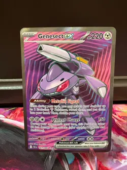 Genesect ex 161/086 - Pokemon TCG SV11B: Black Bolt - Full Art Ultra Rare - NM - Image 1