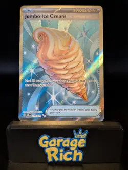Jumbo Ice Cream 109/086 Full Art Holo - ME: Chaos Rising Pokemon TCG NM+ - Image 1