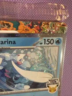 Pokemon Primarina 020/084 Pitch Black Sealed Promo Barnes Noble Black Star SWIRL - Image 2