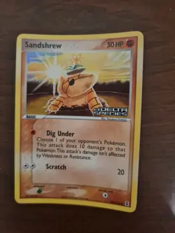 [Pokemon TCG] Sandshrew 82/113 Reverse Holo (Delta Species) - Image 1
