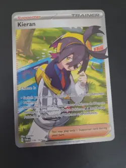 Kieran - 206/167 - Pokemon Twilight Masquerade Full Art Ultra Rare NM - Image 1