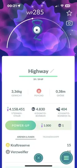 Pokemon Go ✨shiny Icognito G / ✨shiny Unown G ✨ - Image 1
