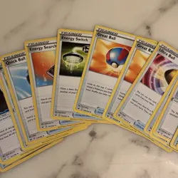 100+ Pokemon Trainer Card Lot Supporters Items Stadiums Ultra Ball Choice Band - Image 5