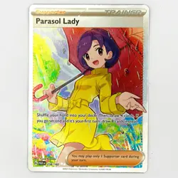 Pokemon TCG Parasol Lady 238/182 Full Art - Paradox Rift - Image 1