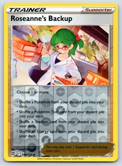 Roseanne's Backup 148/172 Brilliant Stars Reverse Holo Pokemon NM - Image 1