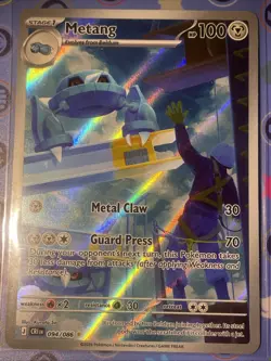 Pokemon Metang 094/086 Chaos Rising IR NM - Image 1