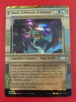 1x Imoti, Celebrant of Bounty (0173) | FOIL Halo | Multiverse Legends | MTG - Image 1