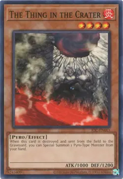 1x The Thing in the Crater - Unlimited NM Eng YuGiOh - IOC 25th - Image 1