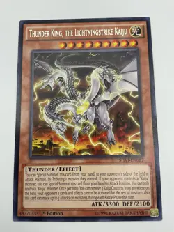 Thunder King, the Lightningstrike Kaiju - SHVI-EN087 - Rare - Unlimited Edition - Image 1