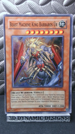 | Yugioh Beast Machine King Barbaros Ur ANPR-EN097 Super Ancient Prophecy MP | - Image 1