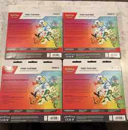 Pokemon First Partner Illustration Collection Series 2 Sealed Bundle (LOT OF 4) - Image 2