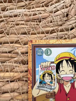 One Piece Carddass Hyper Battle 2000 Monkey D. Luffy C221 Rare Card - Image 2