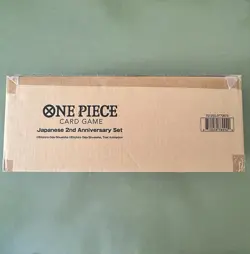 Japanese 2nd Anniversary Set One Piece Card Game ENGLISH Version Sealed Bandai - Image 1