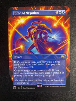 Force of Negation (Borderless) Double Masters NM - Image 1