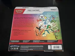 Pokemon TCG First Partner Illustration Series 2 Promo 3 Cards +2 Packs - Image 2