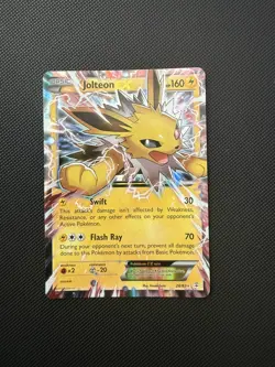 Pokemon Cards Jolteon EX 28/83 Generations Holo EX Rare NM - Image 1