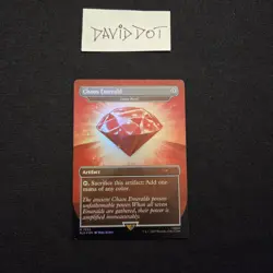 Lotus Petal "Chaos Emerald" (#7032) - Secret Lair NM MTG - Image 1