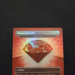 Lotus Petal "Chaos Emerald" (#7032) - Secret Lair NM MTG - Image 2