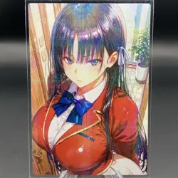 Suzune Horikita Holographic Anime Collectible Trading Card - Image 1