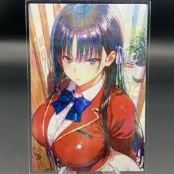 Suzune Horikita Holographic Anime Collectible Trading Card - Image 2
