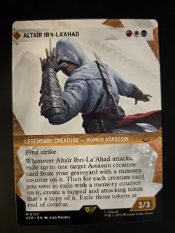 Altair Ibn-La'Ahad NM SHOWCASE Universes Beyond: Assassin's Creed MTG FREE SHIP - Image 1