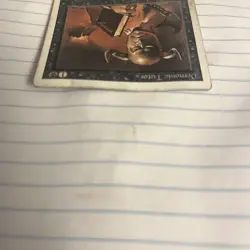 Demonic Tutor Revised HP MTG Magic The Gathering - Image 3
