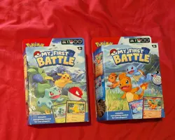 Pokemon New And Sealed My First Battle Set Pikachu Bulbasaur Squirtle Charmander - Image 2