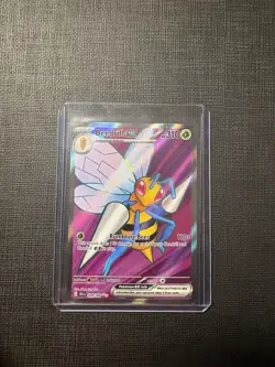 Pokemon TCG Beedrill EX 098/086 Evolutions Ultra Rare Full Art Holo English - Image 1