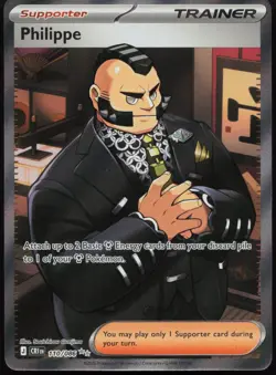 Philippe 110/086 Holo Ultra Rare Chaos Rising Holo Near Mint - Image 1
