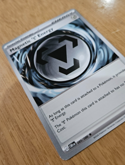 Magnetic Energy 85/86 Non-Holo Prerelease exclusive Pokemon card - Image 1