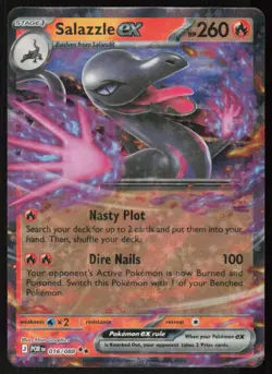 Salazzle ex 016/088 Double Rare Perfect Order Pokemon Holo Near Mint - Image 1