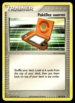 POKEDEX HANDY909 - 96/112 Uncommon FireRed & LeafGreen Pokemon LP - Image 1