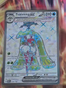 TSAREENA EX 220/182 Ultra Rare Paradox Rift Pokemon Holo Near Mint - Image 1