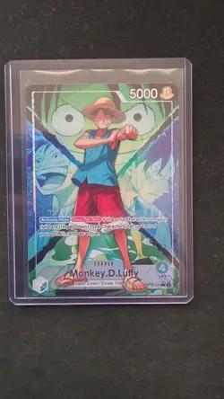 Monkey.D.Luffy Leader - One Piece OP16-022 (Alt Art) English - Image 1