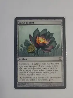 Magic The Gathering Lotus Bloom Time Spiral Regular - Image 1
