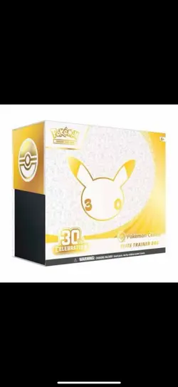 Pokemon Center 30th Anniversary ETB Elite Trainer Box New Sealed PRESALE - Image 1
