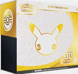 **PRESALE** Pokemon Center 30th Anniversary ETB Elite Trainer Box New Sealed - Image 1