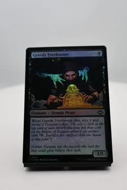 1x Greedy Freebooter Foil NM The Lost Caverns of Ixalan (LCI) MTG Magic - Image 1