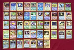 Team Rocket Pokemon Cards X47 Good-Excellent Condition Vintage (P26) - Image 1