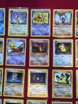 Team Rocket Pokemon Cards X47 Good-Excellent Condition Vintage (P26) - Image 4