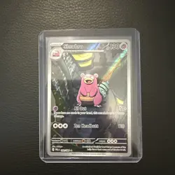Slowbro 090/084 Illustration Rare Pitch Black Pokemon Holo Near Mint - Image 2