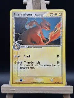 Pokemom TCG Charmeleon Crystal Guardians 30/100 Non Holo Uncommon LP - Image 1