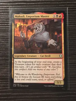 Mahadi, Emporium Master 282/361 Uncommon Baldur's Gate Magic TCG Card - Image 1