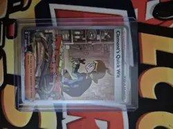 Pokemon Card TCG Clemonts Quick Wit 243/191 Surging Sparks SIR NM - Image 1